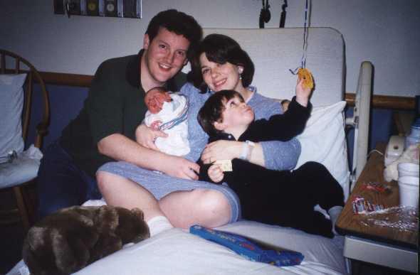 Casey and his family