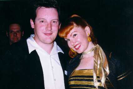 Kim and webmaster Rob